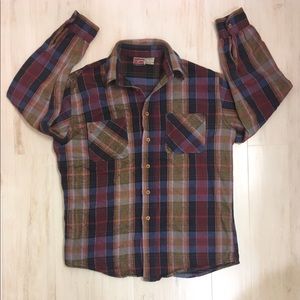 Vintage 70’s Big Mac Heavy Cotton Flannel Men’s L
